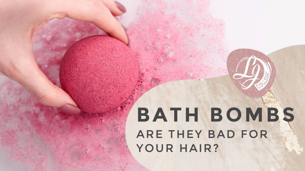 Are bath bombs bad for your hair?