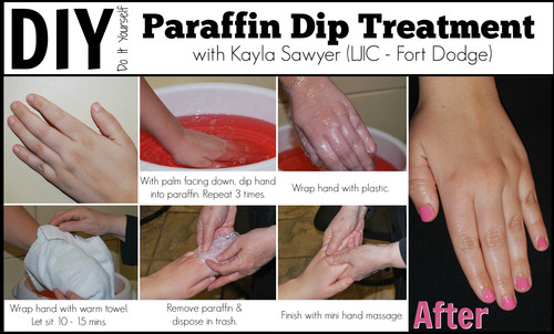 paraffin dip treatment DIY