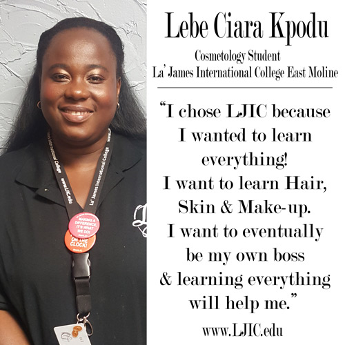 la-james-international-college-east-moline-Lebe-Ciara-Kpodu