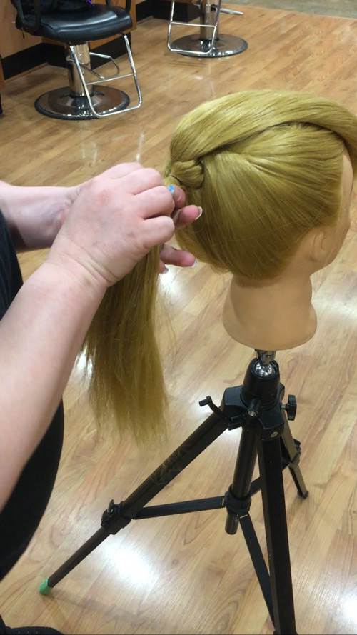 How to Do a Fancy Ponytail with Straight Hair